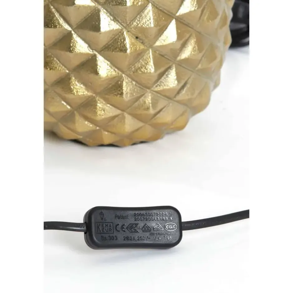 Lampvoet Pineapple - Goud - 20x19x37cm