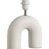 Lampvoet Senna - off-white - 27,5x20,5x7,5 cm