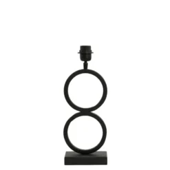 Lampvoet Stelios - Zwart - 15x10x36cm