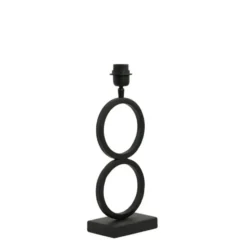 Lampvoet Stelios - Zwart - 15x10x36cm