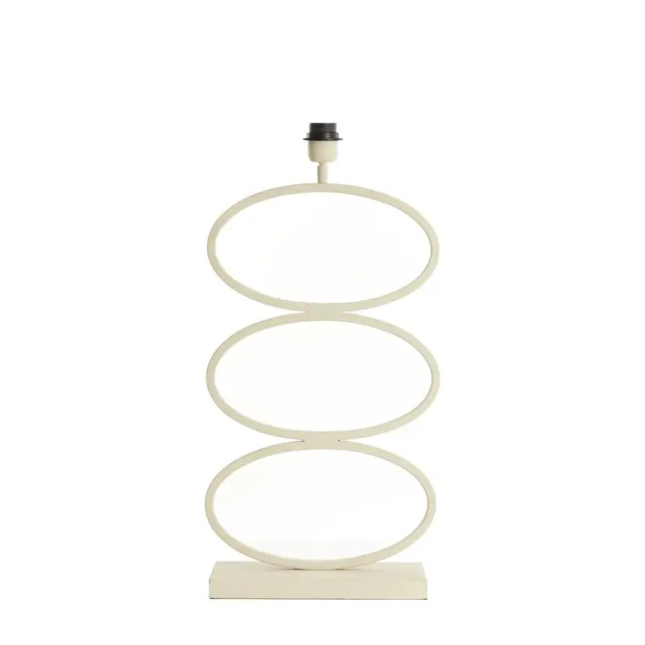 Lampvoet Stelius - Crème - 33x17x59cm