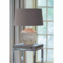 Lampvoet Toba - Antiek Grijs - Ø30cm