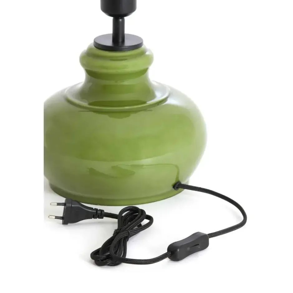 Lampvoet Verde - Olijfgroen - Ø28.5x33cm