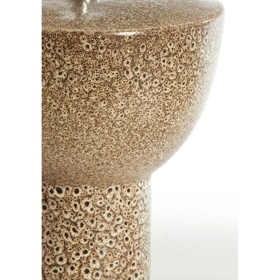Lampvoet Yasur - Zwart - Ø26cm