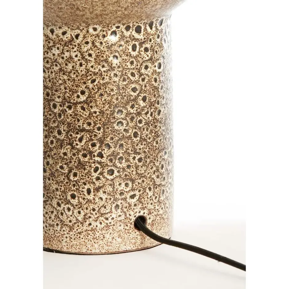 Lampvoet Yasur - Zwart - Ø26cm