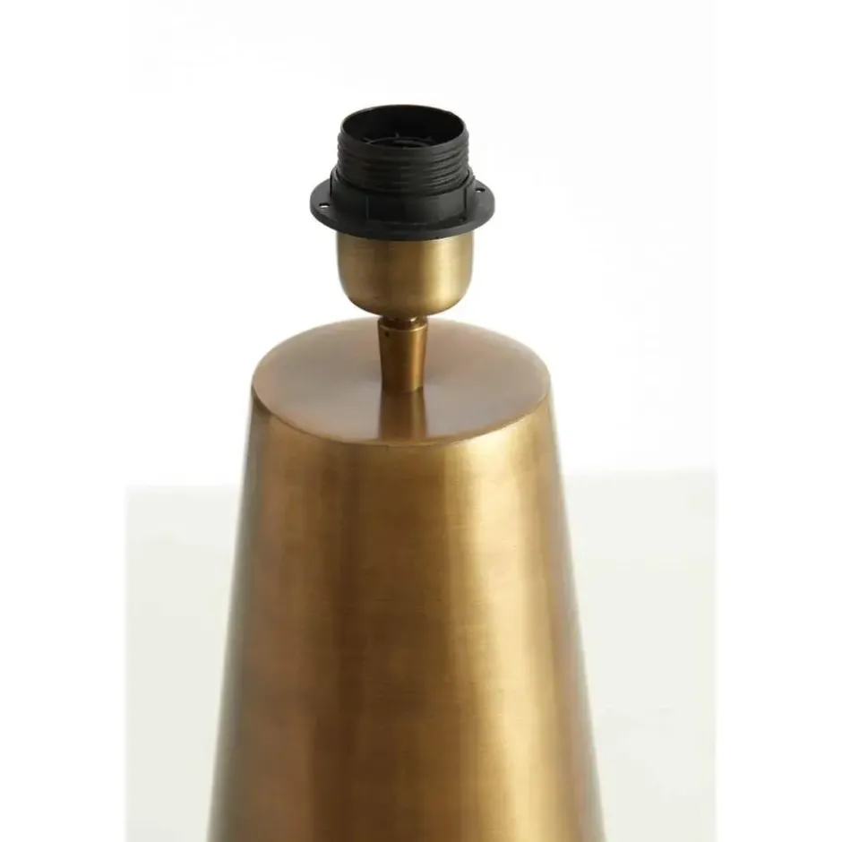 Lampvoet Yelos - Brons - 16.5x16.5x35cm