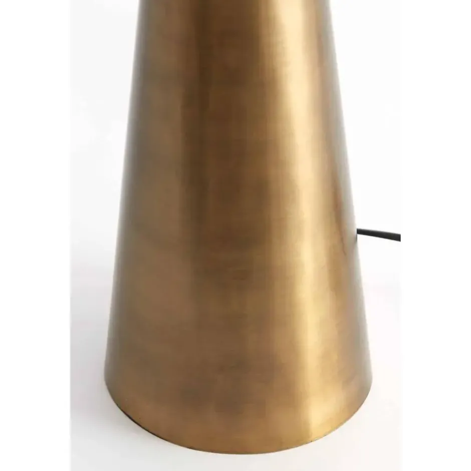 Lampvoet Yelos - Brons - 16.5x16.5x35cm