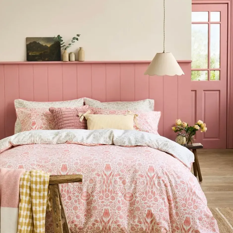 Laura Ashley Dekbedovertrek Tweepersoons Ashstead Damask 200 x 200cm