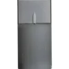 Led kaars in glas - grijs - 15xØ7,5 cm