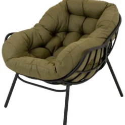 Les - Cozy relax stoel - olijfgroen