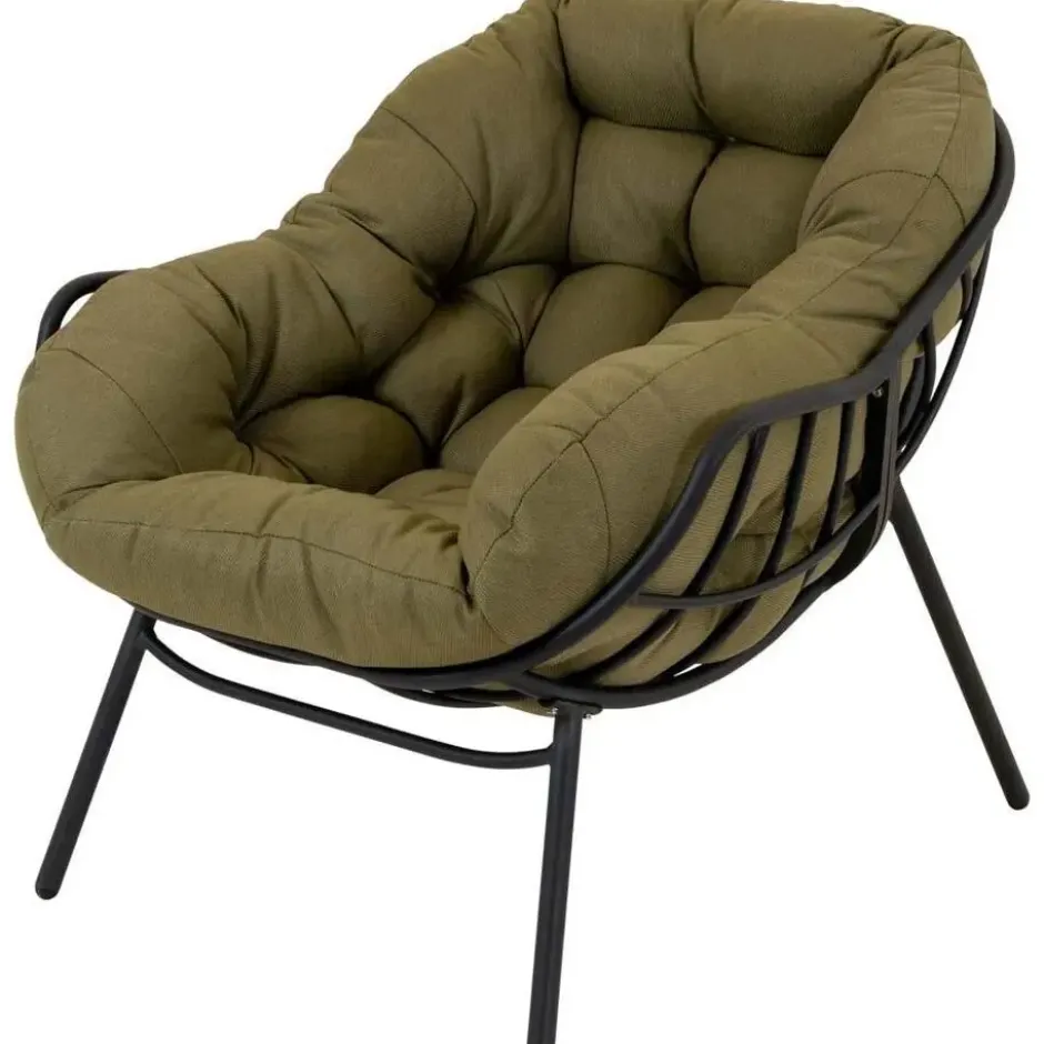 Les - Cozy relax stoel - olijfgroen
