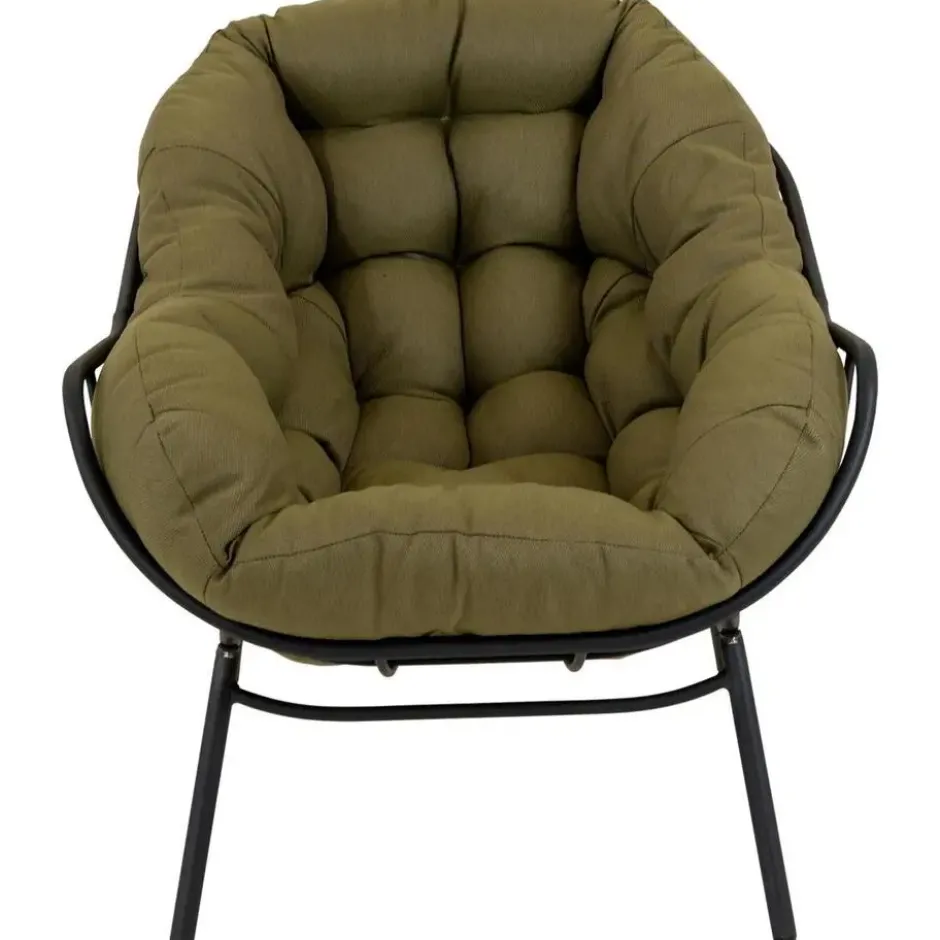Les - Cozy relax stoel - olijfgroen