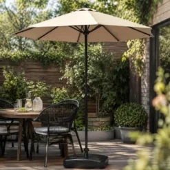 Lesli Living Balkon Parasolvoet vulbaar - antraciet - 20L / 35 kg