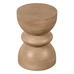Lewis & Loft Bijzettafel Luis - FSC®mangohout - Rond ⌀35 - Naturel mat