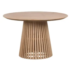 Lewis & Loft Eettafel Levi – FSC® mangohout – Rond – Ø120 cm – Naturel