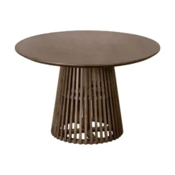 Lewis & Loft Eettafel Levi – Rond – Ø120 cm – Bruin