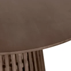 Lewis & Loft Eettafel Levi – Rond – Ø120 cm – Bruin