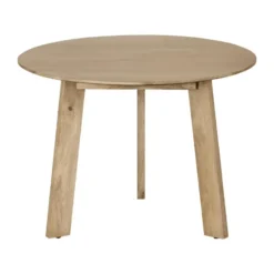 Lewis & Loft Eettafel Lien - FSC® mangohout - Rond - ø105 cm - Naturel