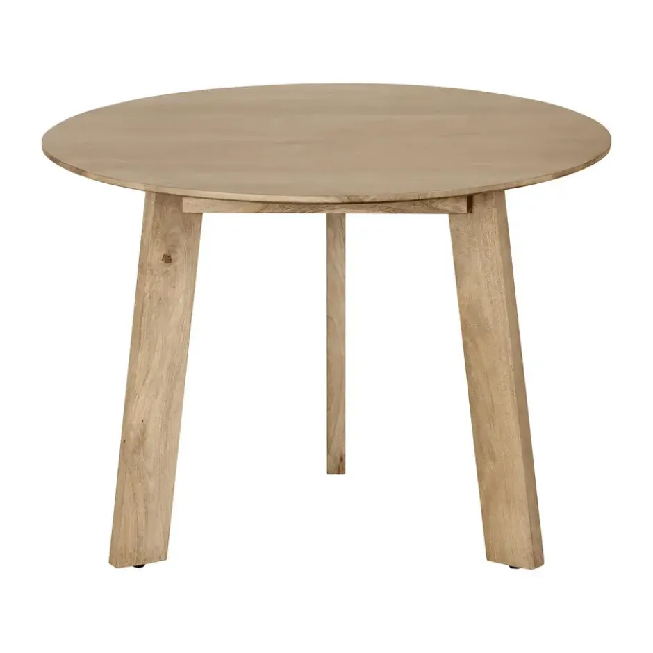 Lewis & Loft Eettafel Lien - FSC® mangohout - Rond - ø105 cm - Naturel