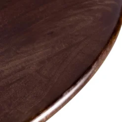 Lewis & Loft Eettafel Lila -Rond ⌀120 - FSC® mangohout - Walnoot bruin