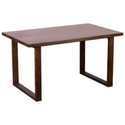 Lewis & Loft Eettafel Lore - Rechthoek - FSC® - 140 cm - Walnoot bruin
