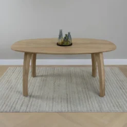Lewis & Loft Eettafel Luna – Deens ovaal – 160 x 100 cm – Naturel