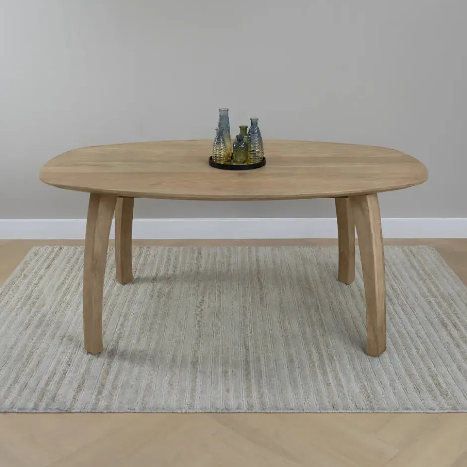 Lewis & Loft Eettafel Luna – Deens ovaal – 160 x 100 cm – Naturel