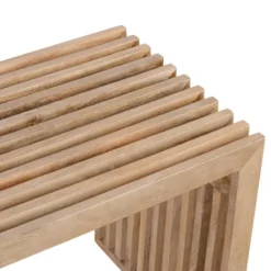 Lewis & Loft Halbankje Lexi - 73x35x43cm - FSC® mangohout - Naturel