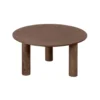 Lewis & Loft Salontafel Lian - FSC® Mangohout - Rond ⌀70 cm - Bruin