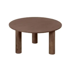 Lewis & Loft Salontafel Lian - FSC® Mangohout - Rond ⌀70 cm - Bruin