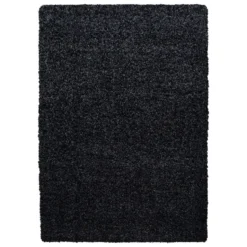 Life Basic Shaggy Vloerkleed Hoogpolig Antraciet - 200x290 CM