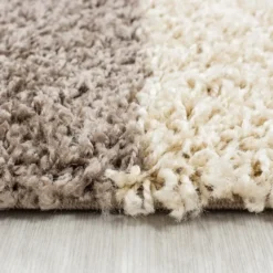 Life Basic Shaggy Vloerkleed Hoogpolig Bruin Beige - 200x290 CM