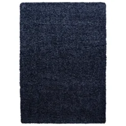 Life Basic Shaggy Vloerkleed Hoogpolig Blauw - 160x230 CM