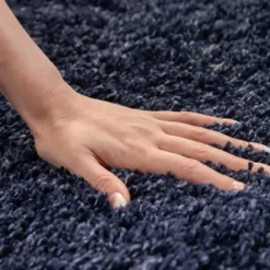Life Basic Shaggy Vloerkleed Hoogpolig Blauw - 160x230 CM