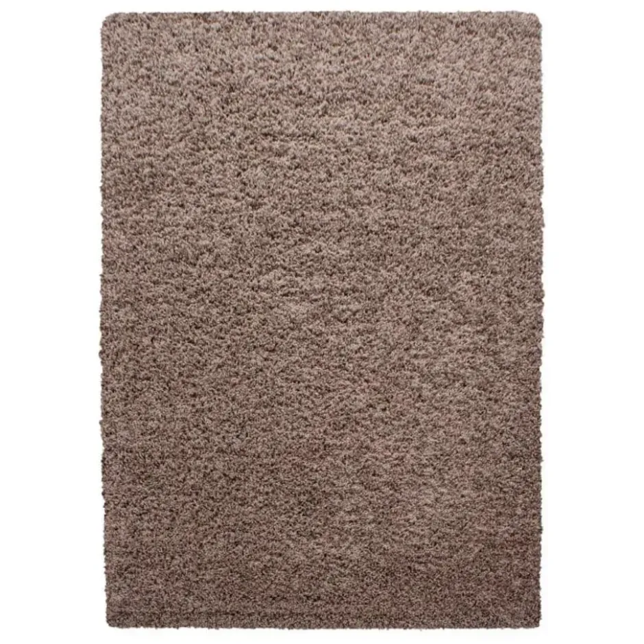 Life Basic Shaggy Vloerkleed Hoogpolig Caramel - 140x200 CM