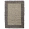 Life Basic Shaggy Vloerkleed Hoogpolig Taupe - 240x340 CM