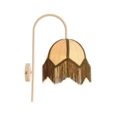 Light & Living - Sulina wandlamp 33x25x47 cm raffia - naturel+groen