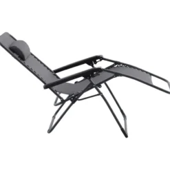 Ligstoel Agde - grijs - 110x90x68 cm