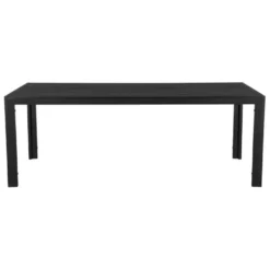 Lisomme Vinn tuintafel zwart - 205 x 90 cm