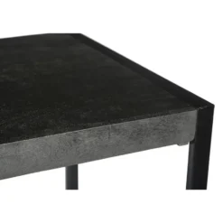 Livingfurn - Bartafels Norris Bar Table 140cm - Mangohout / Gecoat Staal