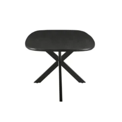 Livingfurn - Eetkamertafel Jesper Deens Ovaal Zwart 210cm - Mangohout