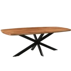 Livingfurn - Eetkamertafel Jesper Danish Oval 210cm - Mangohout