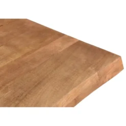 Livingfurn - Eetkamertafel Nairobi Tree Top Spider 180cm - Mangohout - Bruin