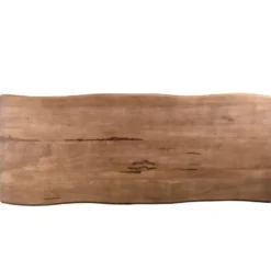Livingfurn - Eetkamertafel Nairobi Tree Top Spider 180cm - Mangohout - Bruin