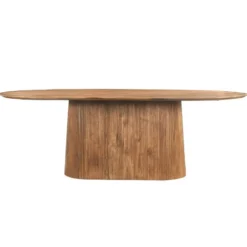 Livingfurn - Eetkamertafel Salvator 200cm - Mangohout