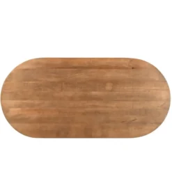 Livingfurn - Eetkamertafel Salvator 200cm - Mangohout