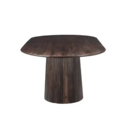 Livingfurn - Eetkamertafel Salvator Walnut 200cm - Mangohout