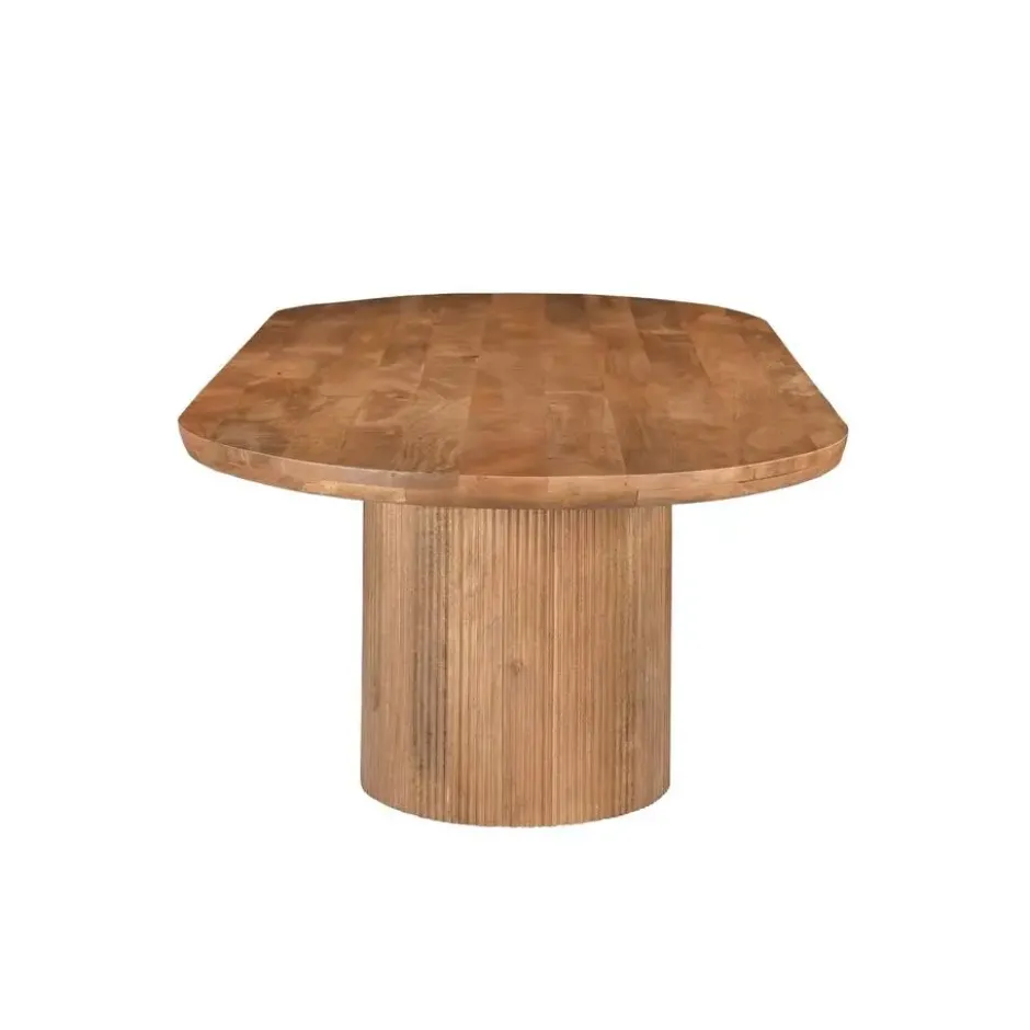 Livingfurn - Eetkamertafel Sevilla 220cm - Mangohout