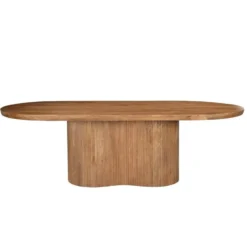 Livingfurn - Eetkamertafel Sevilla 220cm - Mangohout