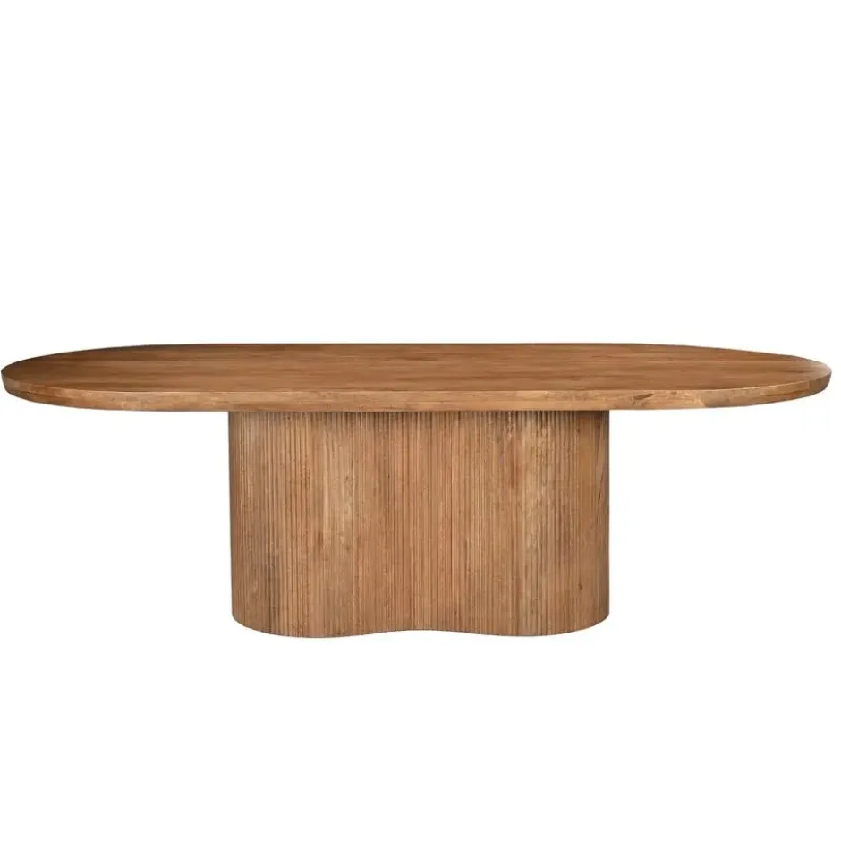Livingfurn - Eetkamertafel Sevilla 220cm - Mangohout
